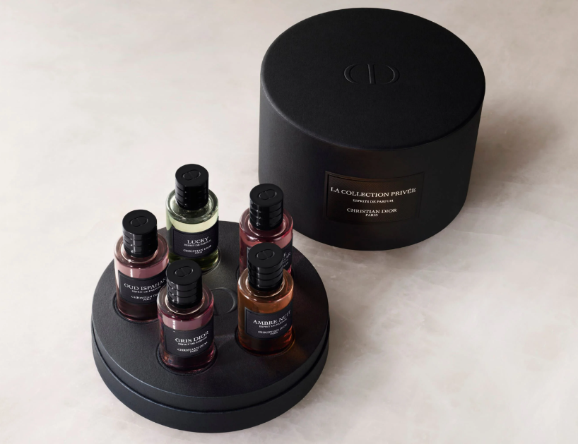The Perfumer's Palette Set of 5 Esprits de Parfum Miniatures – 5 x 7,5 ml